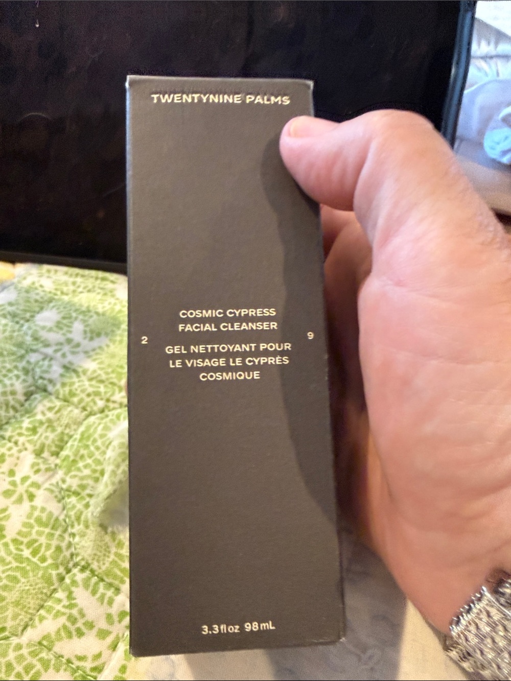 Twentynine Palms Cosmic Cypress Facial Cleanser - Black